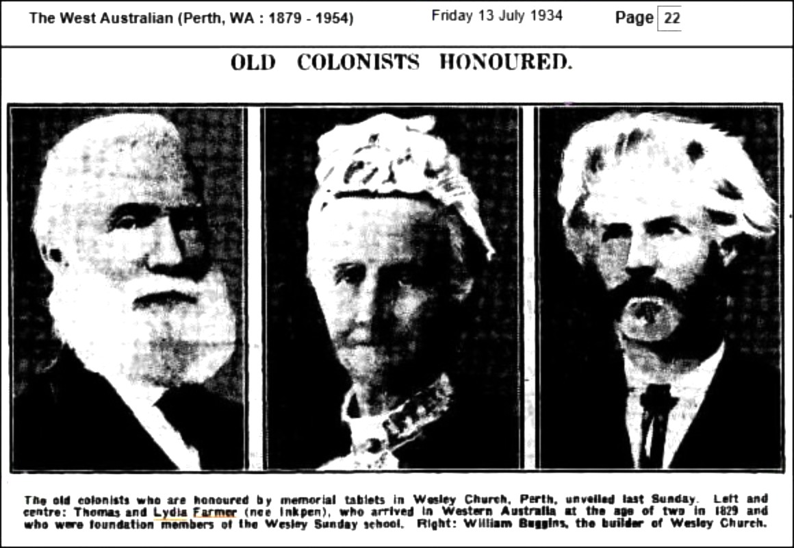 Thomas & Lydia with builder Willam Buggins